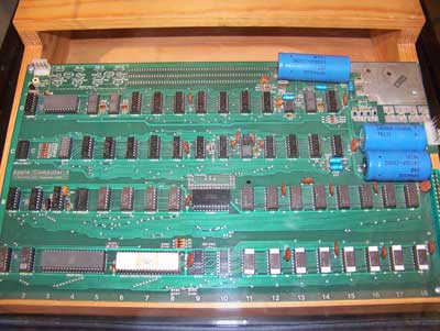 Woz's production
board at the computer history museum