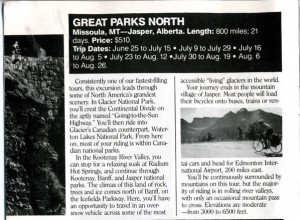 Great Parks North Trip Summary