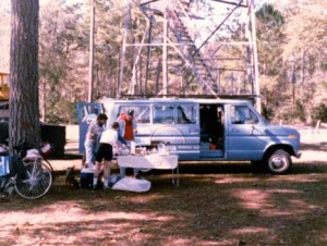 Swanee Country Tours Van at Fire Watchtower