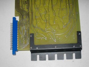 Back of Board with Brackets Attached
