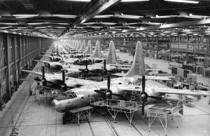 B-32 Bombers under construction at Air Force Plant #4