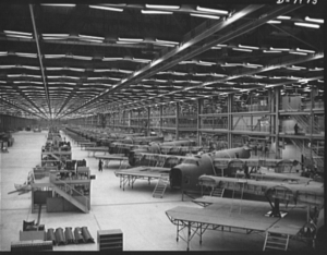 B-24s Under Construction