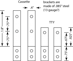 Expansion Chassis Brackets