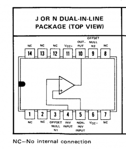 SN72741 Package