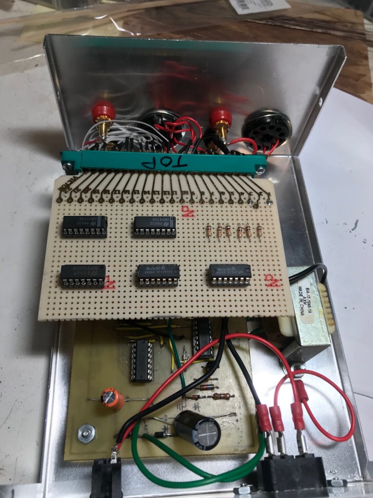 Interior SCELBI Scopewriter Interface Enclosure