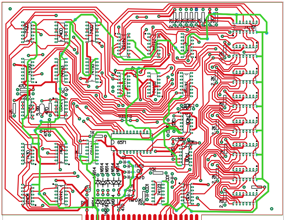 Digital Group Video Board Grounding (in green)