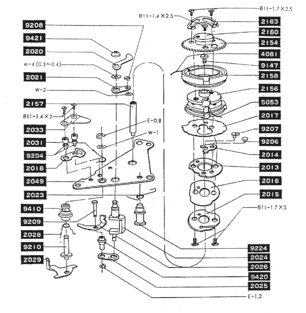 shutter timing parts