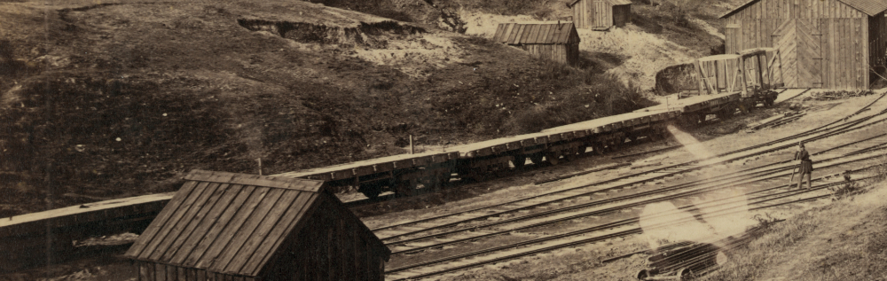 Flat Cars at Repair Shed