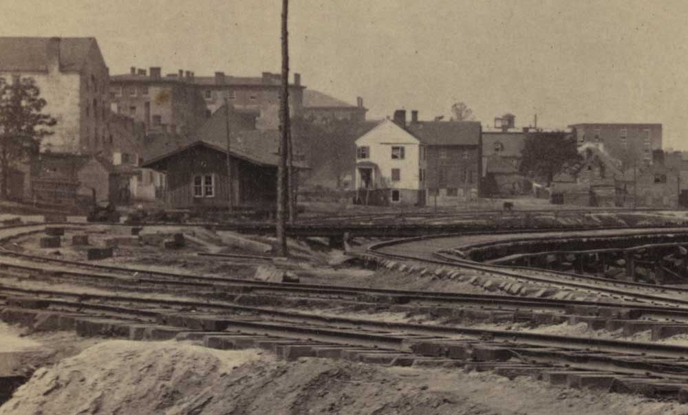 detail near South Side Station