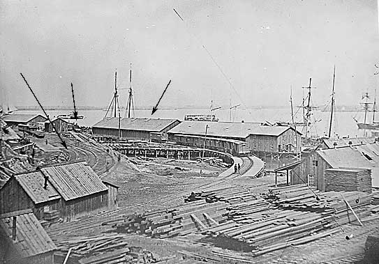 later view of railyard