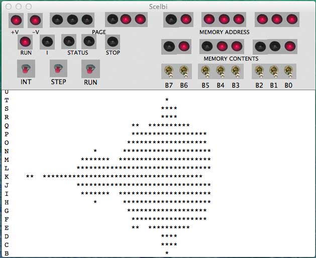 Mandelbrog Generation by 8008
            (emulation)