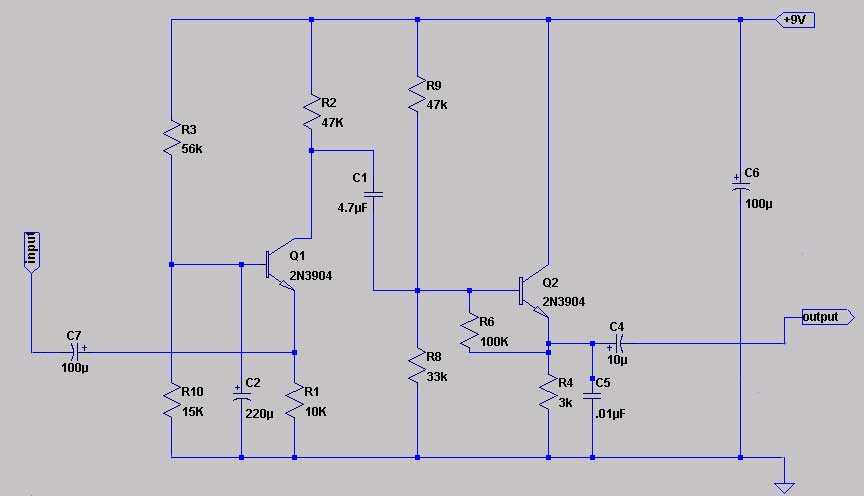 preamp schematic